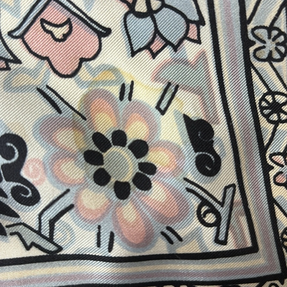 100% Silk Paisley Beckford Scarf |  Made in England - Picture 10 of 10
